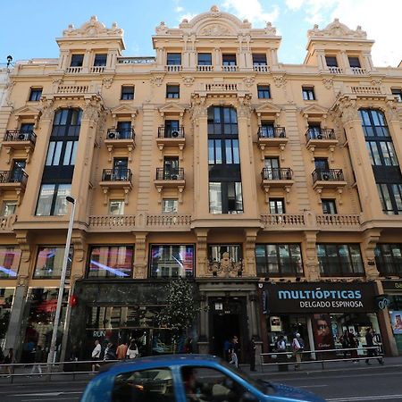 Hostal Hispano - Argentino Gran Via Madrid Ngoại thất bức ảnh